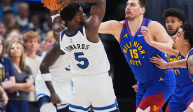 Schedule released for Denver Nuggets, Minnesota Timberwolves' first-round series