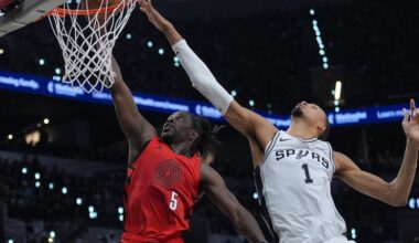 Blazers bounced from playoffs after blowout Spurs victory in Game 5