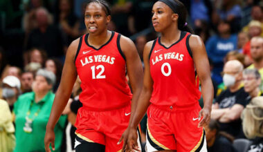 Las Vegas Aces set to bring back title-winning core of Gray, Young and Loyd, AP sources say