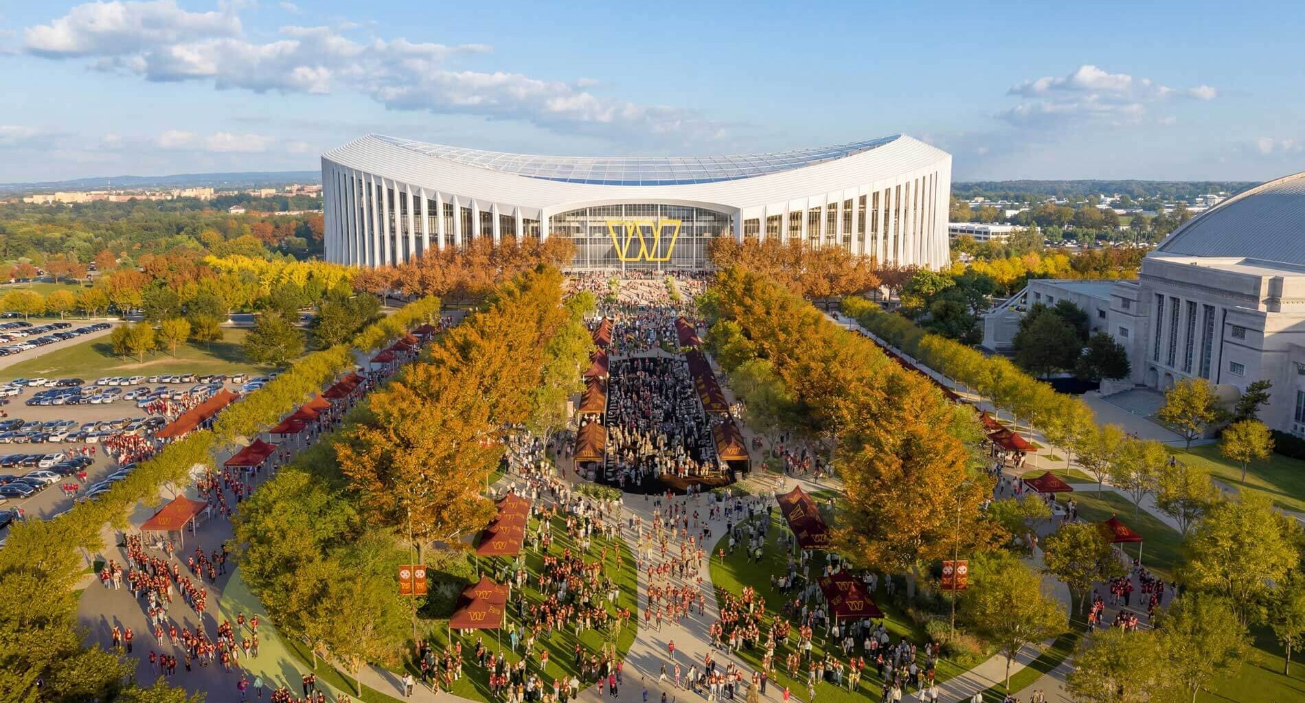 OJB shares Washington Commanders stadium landscape plans