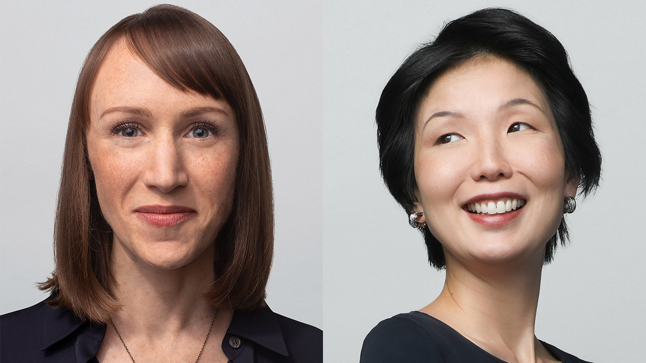 Alex Hardiman and Hannah Yang