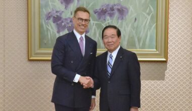 Finnish President paid an official visit to Japan in 2025 and held a number of meetings with Japanese officials including the Speaker of the House of Representative Mr. Nukaga Fukushiro
