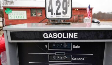 Gasoline prices have topped $4 a gallon since the start of fighting in the Middle East.