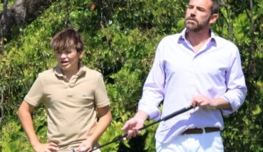 Ben Affleck and son Samuel go for round of golf and more star snaps