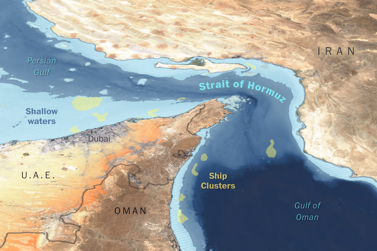 How geography powers Iran’s grip on the Strait of Hormuz