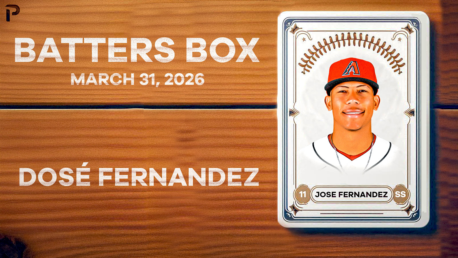 José Fernandez Launches Two Home Runs - Fantasy Hitting Recap 3/31/26