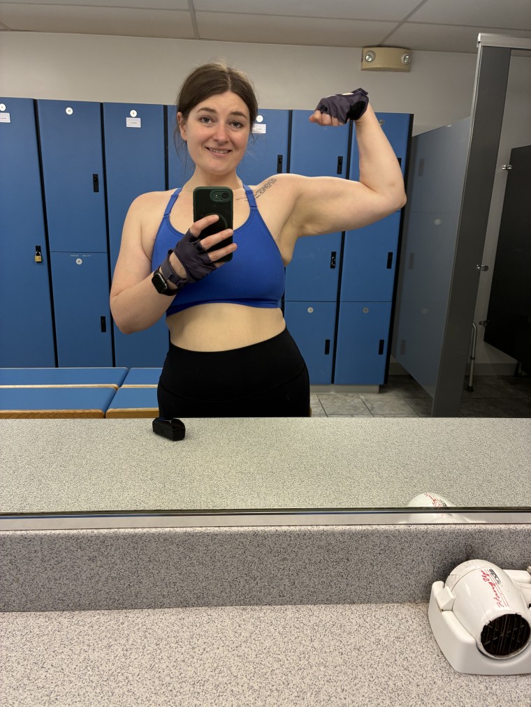 Breanna Fowler added strength training to her workout routine in 2025.