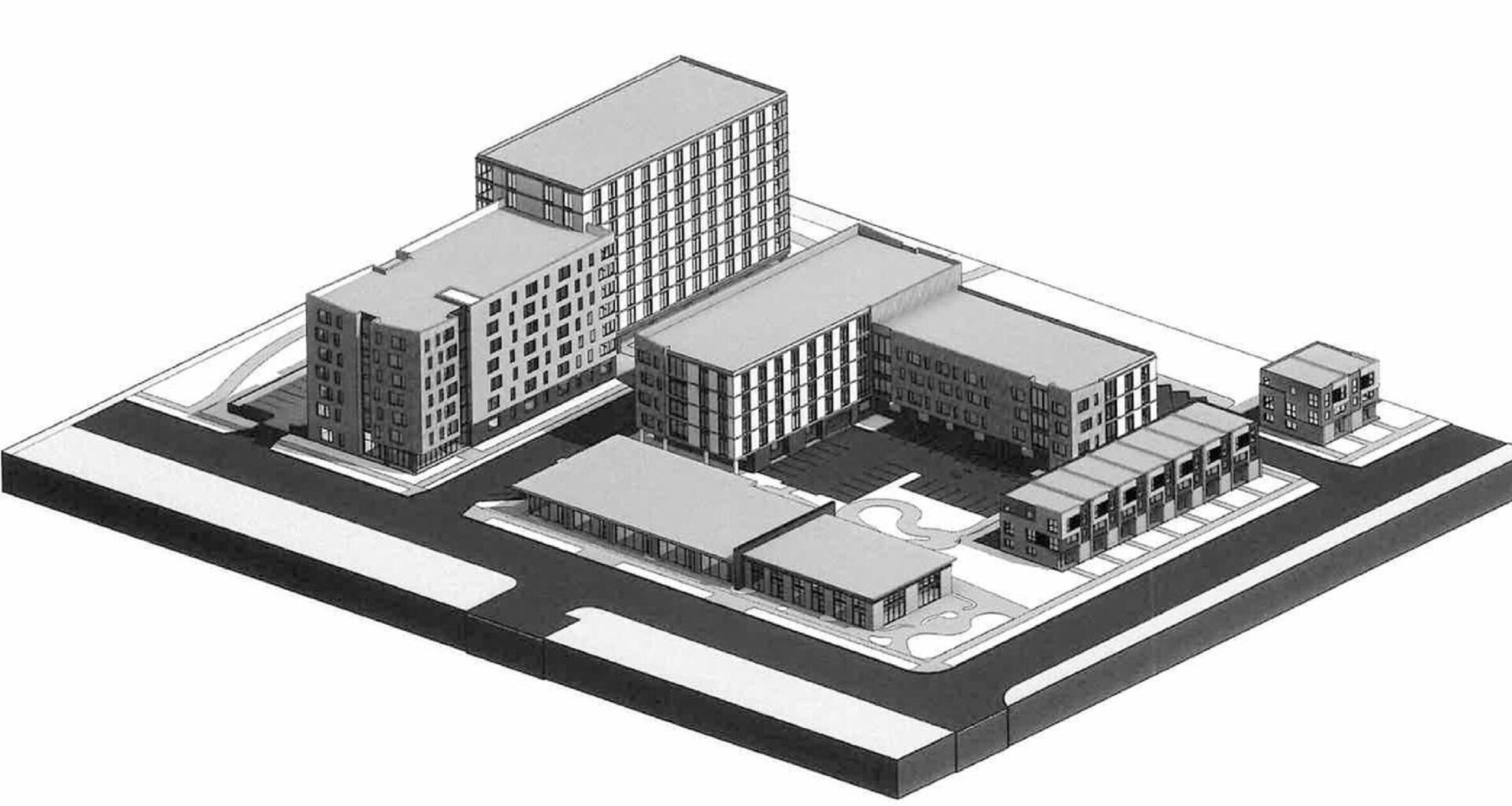 Renderings Revealed For Bridgeport Crossing As Plans Proceed