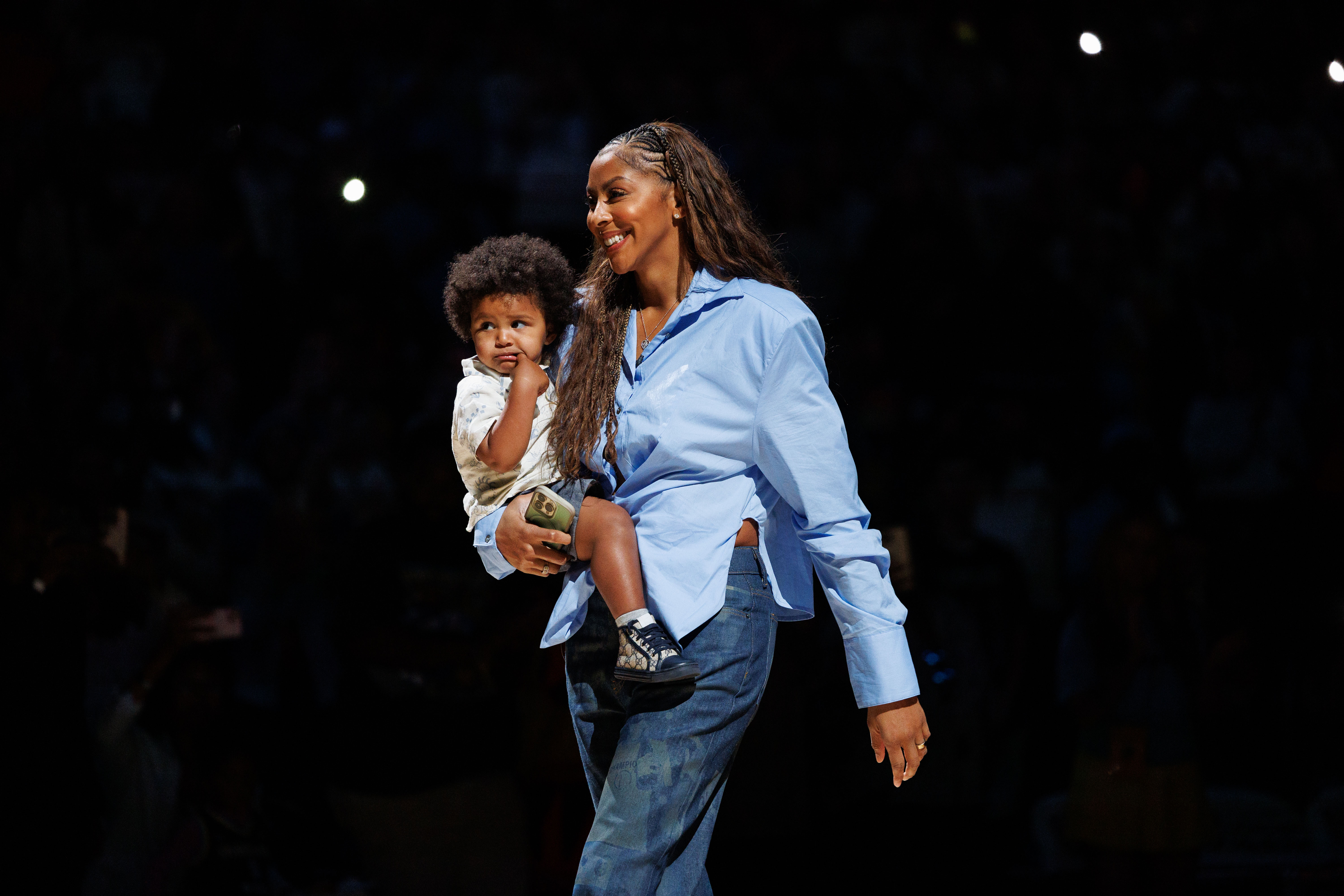 Former Chicago Sky player and seven-time WNBA All-Star Candace Parker...