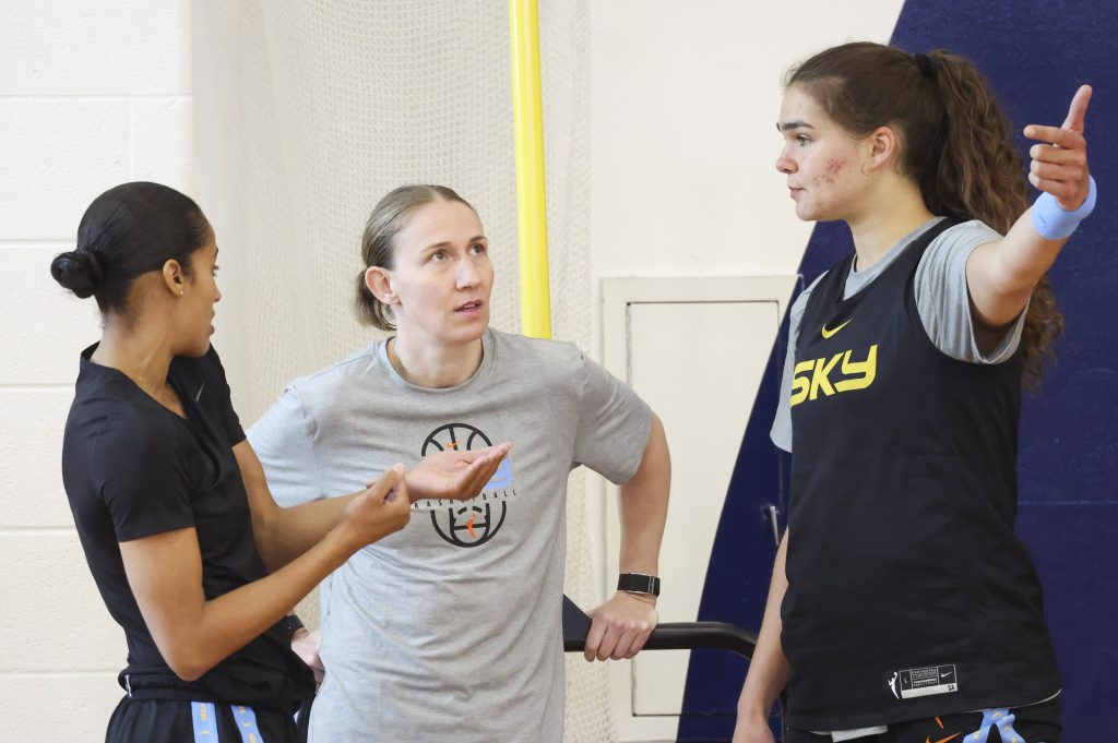 Courtney Vandersloot looks for winning identity