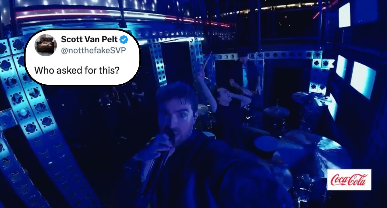 Viewers puzzled by The Chainsmokers' Final Four concert