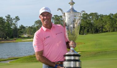 Stewart Cink puts on clinic at Concession, wins Senior PGA Championship by six shots