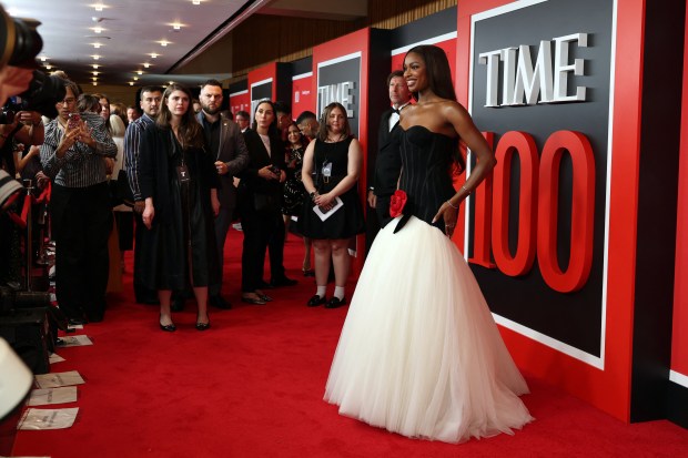 US singer-songwriter Coco Jones attends the 2026 TIME100 gala at The Jazz at Lincoln Center in New York, on April 23, 2026. (Photo by ANGELA WEISS / AFP via Getty Images)