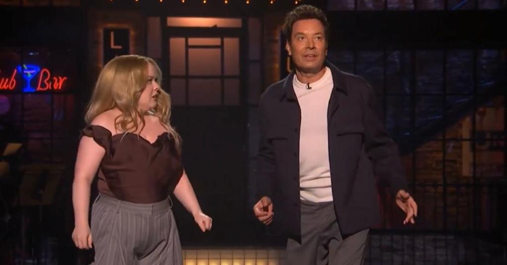 Jimmy Fallon & Nicola Coughlan Go On Wild 'SNL UK' Studio Tour