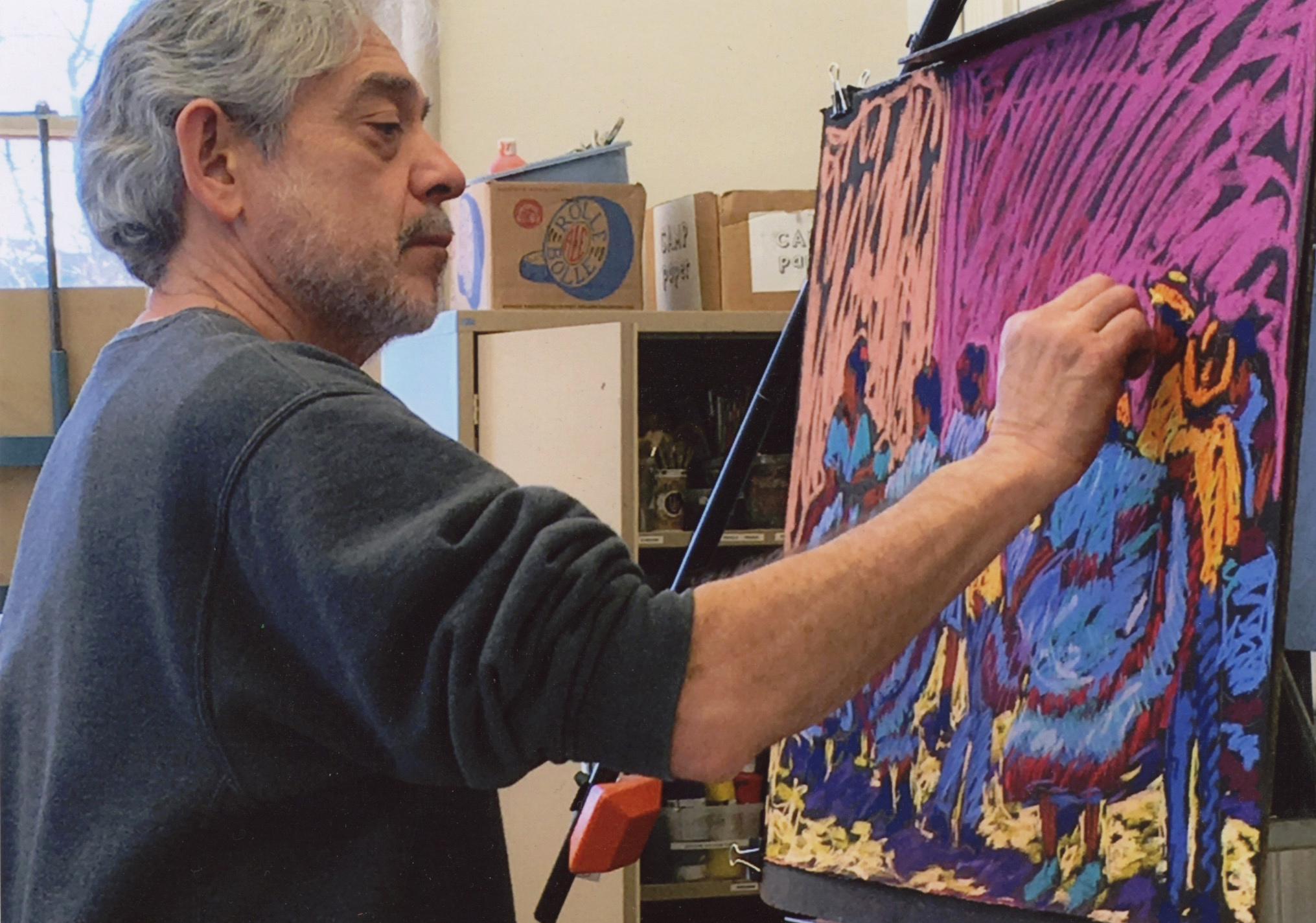Tony Ortega will have art up for bids at BMoCA's...