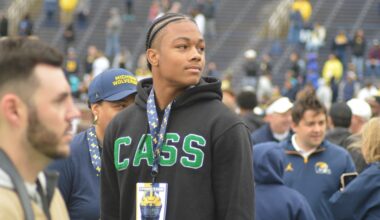 Photo Gallery: Recruits take in Michigan Football’s spring game