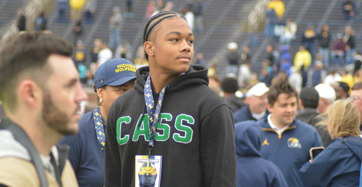 Photo Gallery: Recruits take in Michigan Football’s spring game