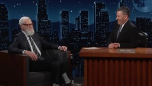 David Letterman hosts the Dec. 9, 2025 edition of "Jimmy Kimmel Live!" (ABC)
