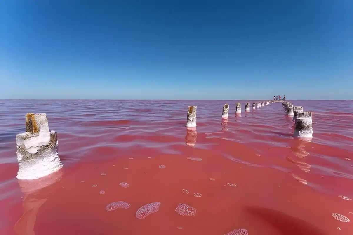 Dunaliella Salina Algae Turn Red Under Intense Salt And Light