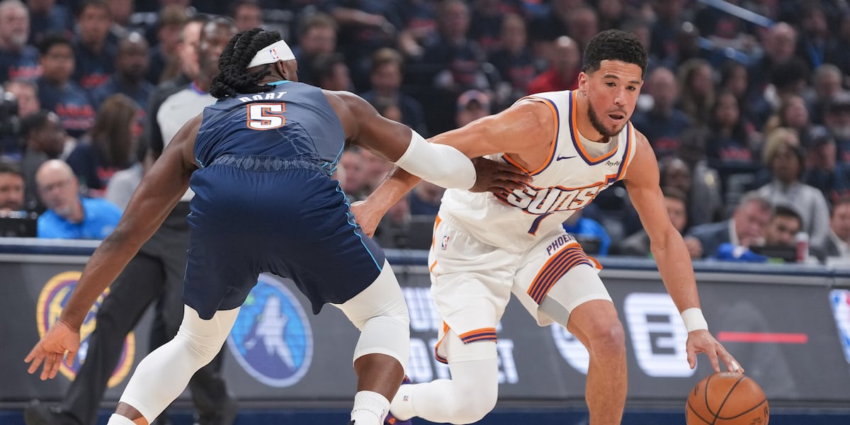 Suns guard Devin Booker fined $35,000 for public criticism of officials after Thunder game