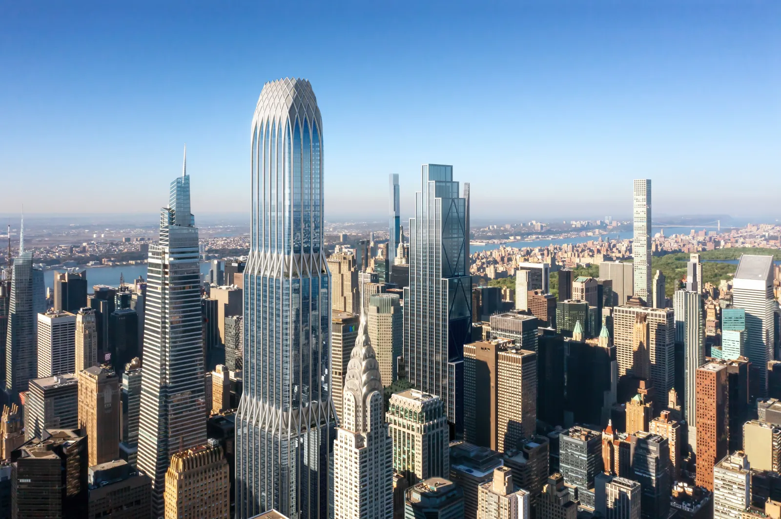 Rendering of 175 Park Avenue.