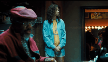 Kadeem Hardison and Zendaya in 'Euphoria' season three.