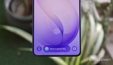 Fingerprint scanner on Samsung Galaxy S26