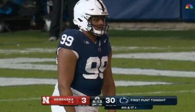 Steelers Invite 300-Pound Penn State P Gabe Nwosu To Rookie Minicamp