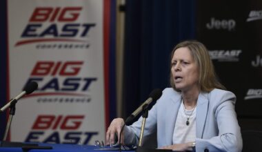 Big East commissioner Val Ackerman retiring after 13 years leading reshaped conference