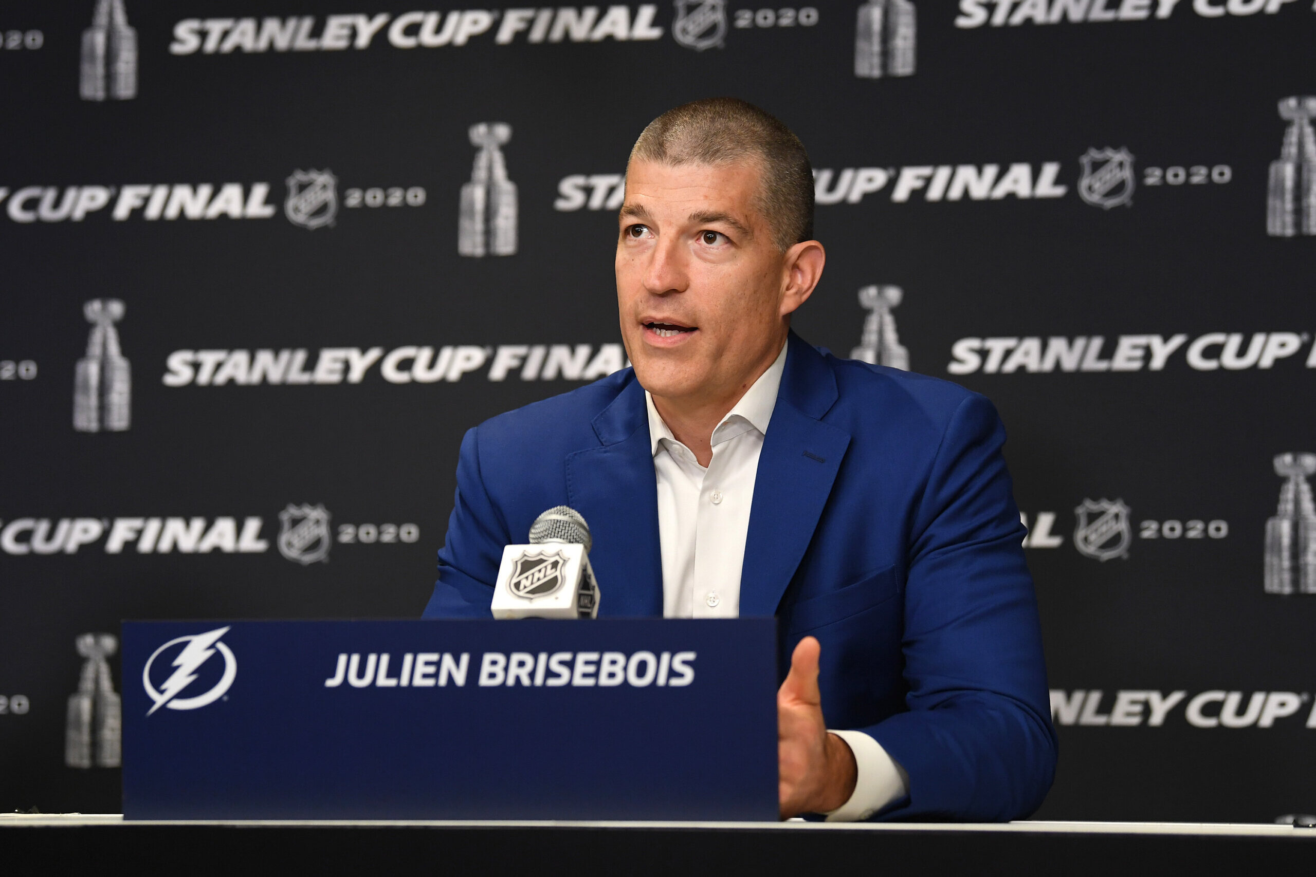 Julien BriseBois is arguably the NHL's top executive.