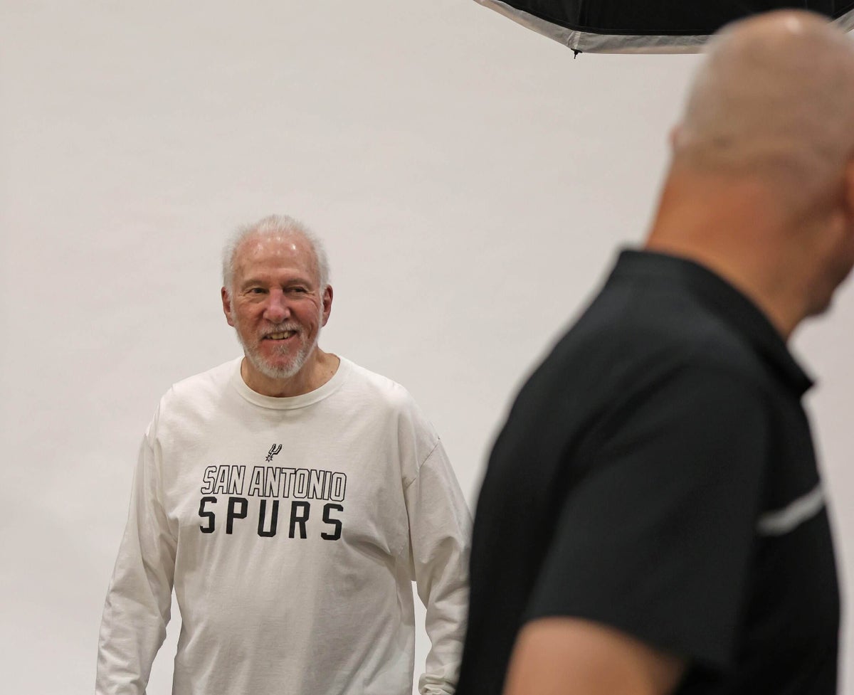Gregg Popovich remains constant presence around the Spurs: ‘He looks amazing’