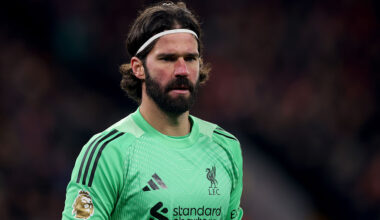 Liverpool goalkeeper Alisson
