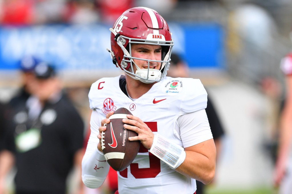 Ty Simpson is expected to be one of the first quarterbacks taken in the 2026 NFL Draft. 