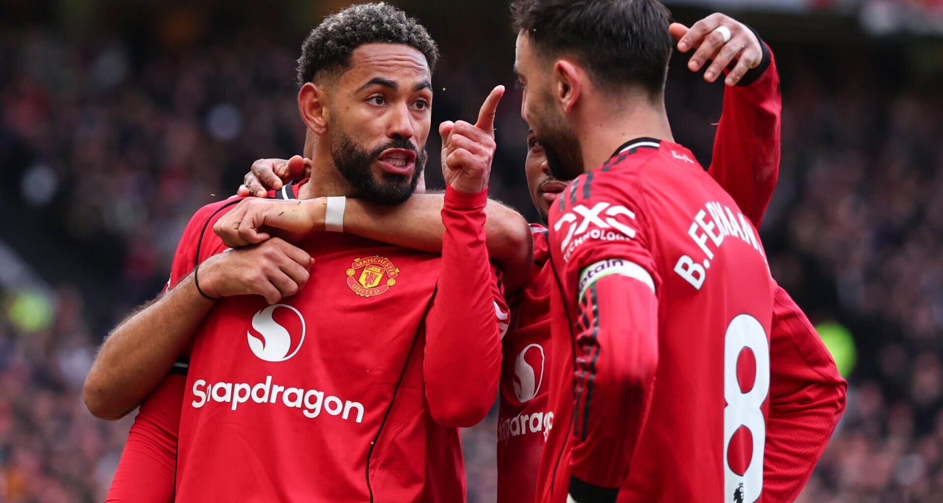 Bruno Fernandes and Harry Maguire stunned by Matheus Cunha's defensive Man Utd work rate: 'That must be wrong'