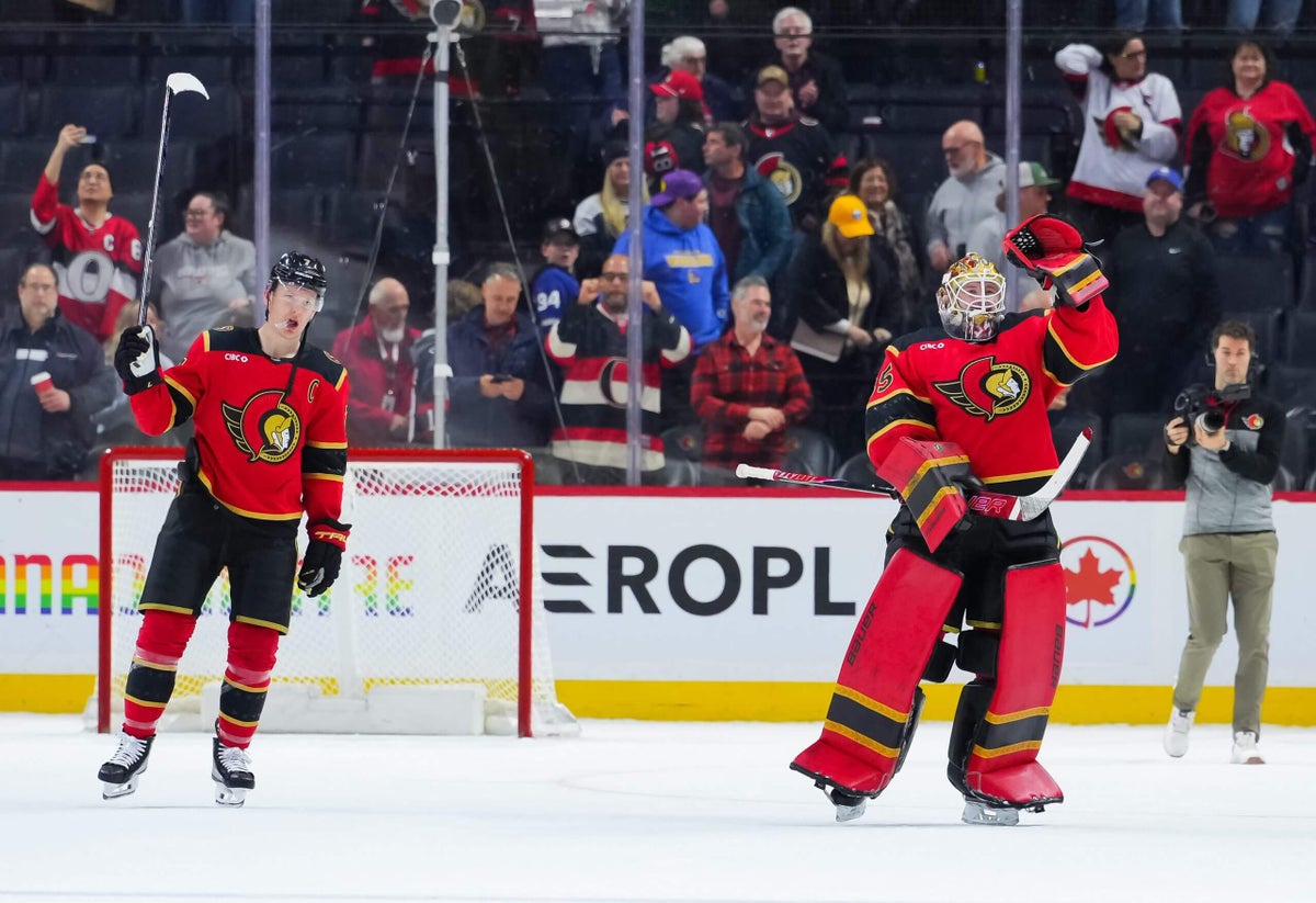 Brady Tkachuk, Senators dismiss dad Keith’s controversial podcast comments as ‘white noise’