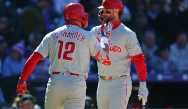 Phillies’ bats awaken with cathartic first-inning barrage in Colorado