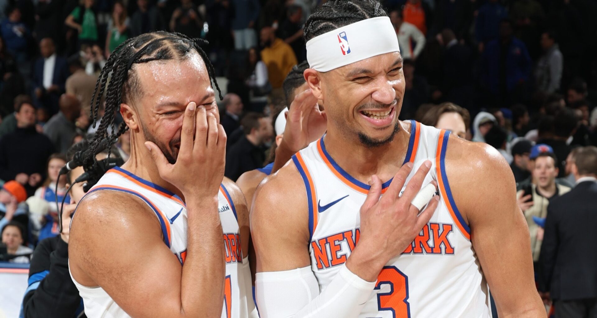 Recap: Knicks outlast Celtics, Lakers & Rockets keep pace in West