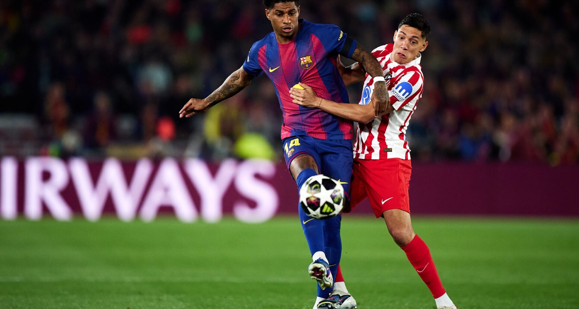 Spanish media react to Marcus Rashford's Champions League display as Barcelona lose to Atletico Madrid