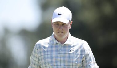 Robert MacIntyre flips middle finger towards Masters green