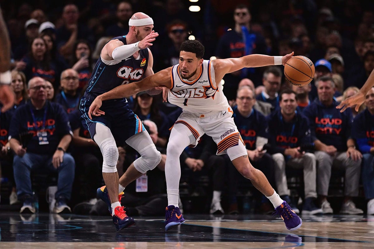 Devin Booker fined $35,000 for referee comments following Game 2 vs. Thunder