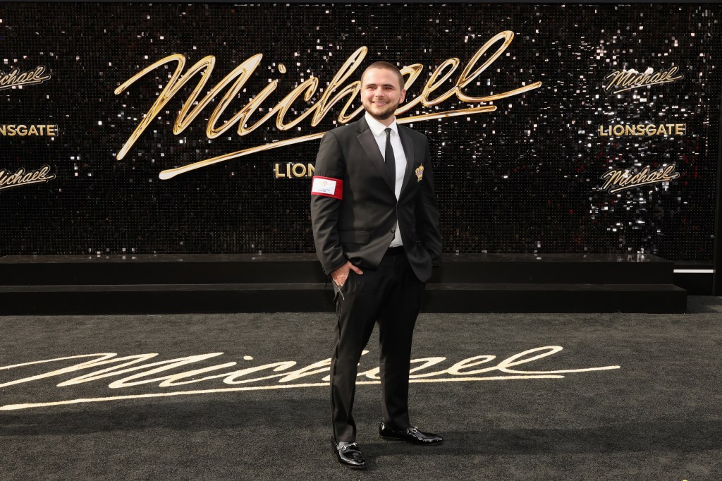 Michael Jackson's Son Prince Shows Up