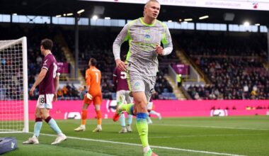Man City topple Arsenal at Premier League summit with nervy win at Burnley | Football News