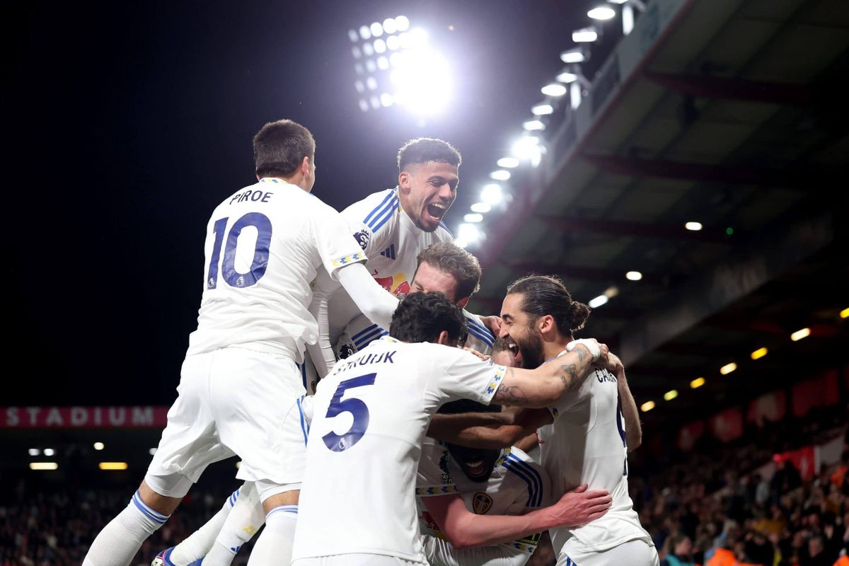 Leeds are going to Wembley on a massive high (to face a team on a massive low)