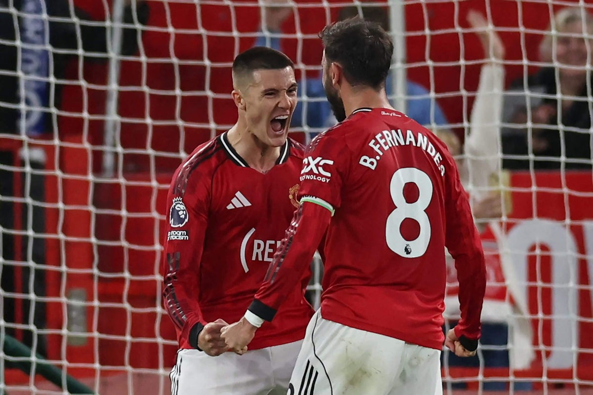 Man United 2 Brentford 1: Bruno Fernandes’ 19th assist, Champions League place all but sealed