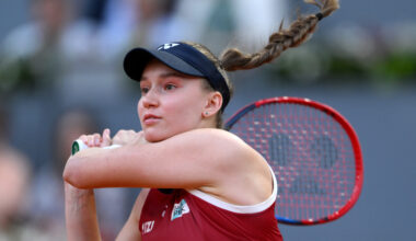 Rybakina prevails in tight three-setter against Zheng in Madrid