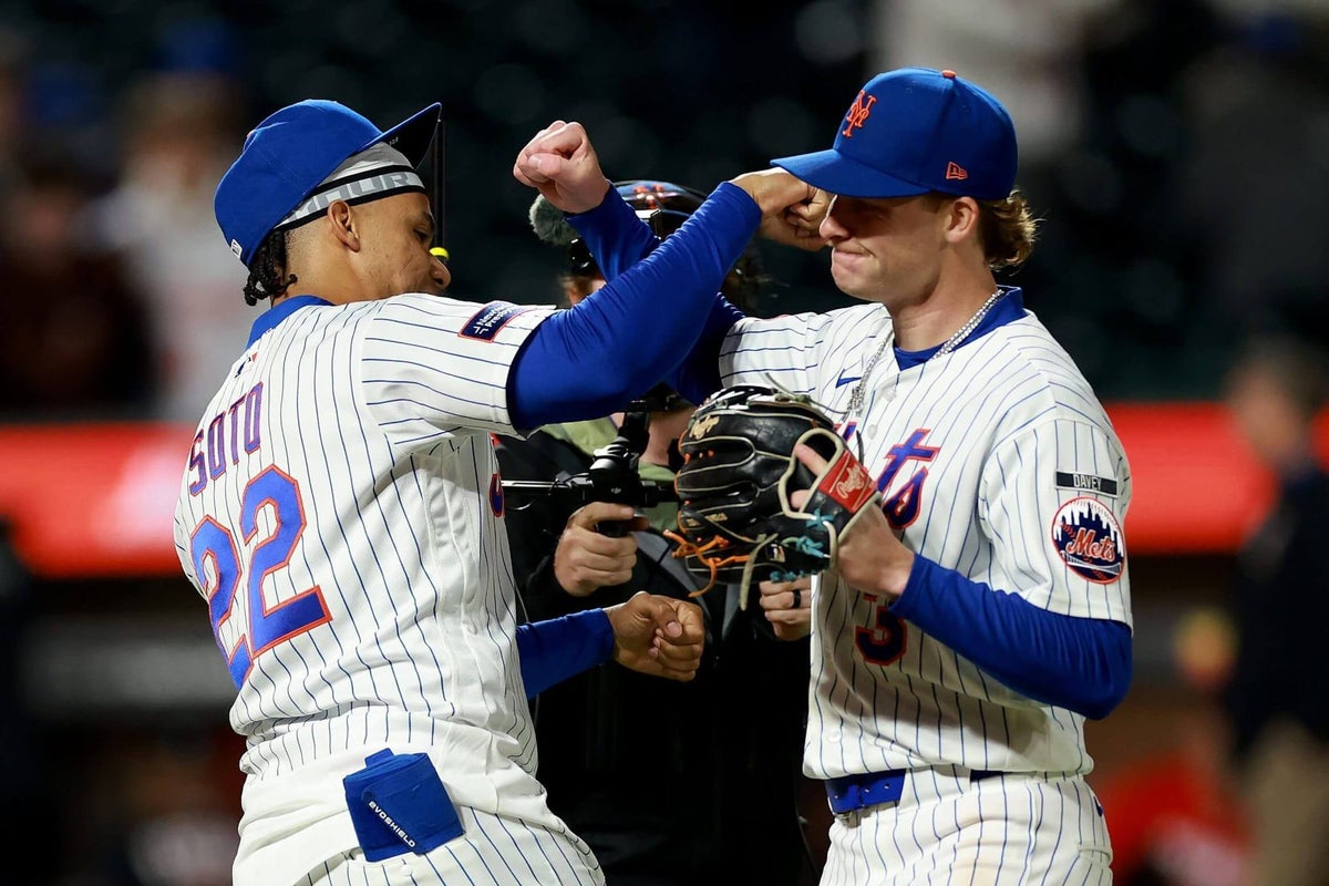 After weeks of slumping, for one night, the Mets could exhale and smile
