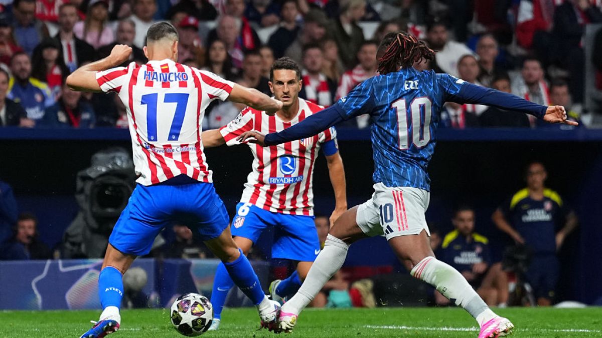 Arsenal cruelly denied penalty by VAR in Champions League draw at Atletico | Football News