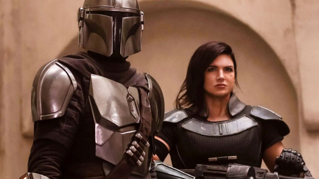 Gina Carano in The mandalorian