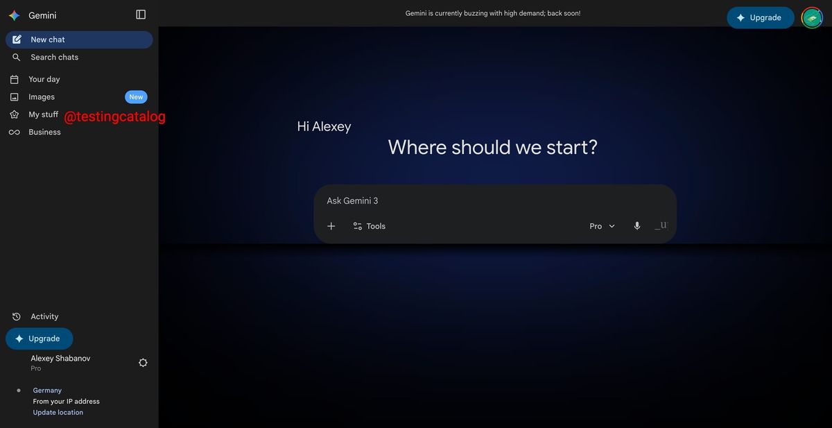 Google prepares credit system for Gemini and new image tools