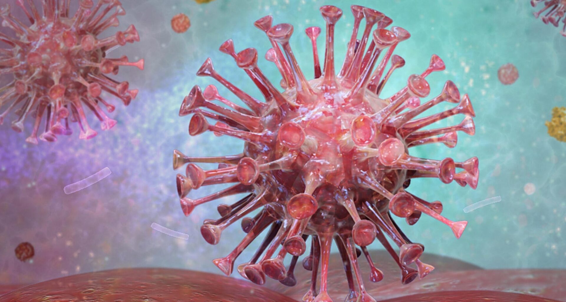 HIV Virus Illustration